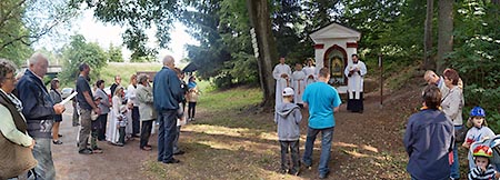 Svěcení kapličky 22. 6. 2014