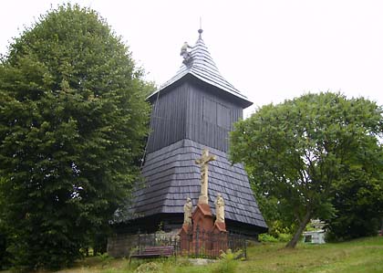 Zvonice v průběhu oprav