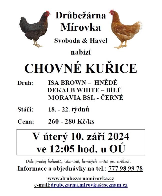 Drůbežárna Mírovka