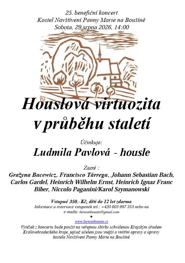 Benefiční koncert 2026