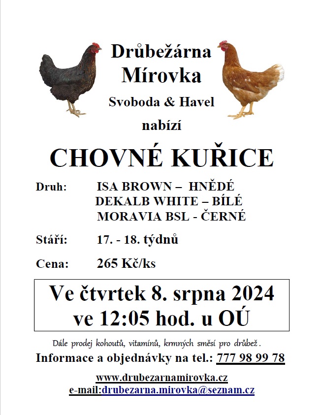 Drůbežárna Mírovka