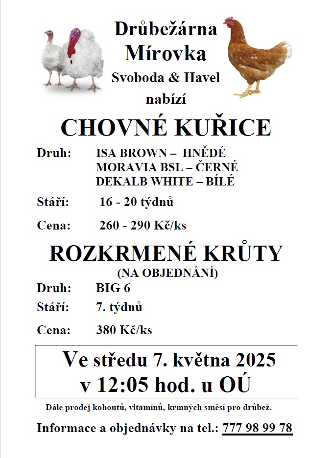 Drůbežárna Mírovka